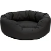 Dexas Paw Love - Dog bed - Oval (Medium 85x70cm) - Juodas
