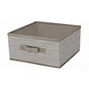 Domoletti BOXES STOR DOMOLETTI 3PCE 26X26X9CM Pilkas