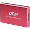 Kietasis diskas Išorinio disko SMD DGM My Mobile Storage 256GB Raudona (MMS256RD)