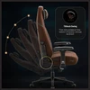 Diablo Chairs Diablo X-Eye Prime – normalaus dydžio cinamono rudos spalvos ergonominė kėdė