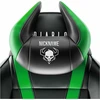 Diablo Chairs Diablo Diablo X-Horn galvos atramos pagalvė su asmeniniais siuvinėjimais, juoda ir žalia