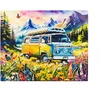 DIAMOND DOTZ Suaugusiesiems Drobė Countryside Journey (018-DD345005)