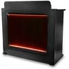 DNA Professional DJ BOOTH BK - DJ booth with illuminated RGB LED panel (juodas)
