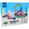 Didelės magnetinės kaladėlės, 25 elementai, Vaikams iki 3 metų