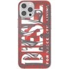 Diesel Snap Dėklas skaidrus AOP Apple iPhone 12 Pro Max raudona-pilka red-pilkas 42568