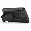 Diesel Grip Case Leather Look Apple iPhone 12/12 Pro dėklas telefonui juodos spalvos 42534
