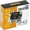 DigiSat SP43 3 krypčių signalo skirstytuvas dėžutėje
