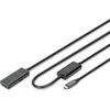 Digitus Skaitmenas | Aktyvus USB 3.2 Gen1 5G ilgintuvas | DA-73111 | USB-C į USB-A