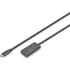 Digitus Skaitmenas | Aktyvus USB 3.2 Gen1 5G ilgintuvas | DA-73110 | USB-C į USB-A