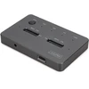 Digitus DA-71545-1 saugojimo diskų prijungimo stotis USB 3.2 Gen 1 (3.1 Gen 1) Type-C Juoda