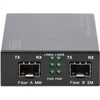 Digitus DN-82133 tinklo medijos keitiklis 1000 Mbit/ai 1550 nm Keli režimai, Vienas režimas Juoda