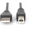 Digitus Cable Digitus jungtis USB A į USB-B 3 m juodas