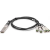 Digitus Kabelis bezpośrednio podłączany 40G QSFP+ do 4 x SFP+ 2 m