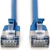 Digitus CAT 6A klasa Ea, F/FTP, skrętka patch, Cu, LSZH, AWG 32/7, ilgis: 2 m, mėlyna
