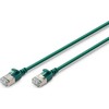 Digitus CAT 6A klasa Ea, F/FTP, skrętka patch, Cu, LSZH, AWG 32/7, ilgis: 5 m, žalia