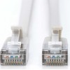 Digitus CAT 6A klasa Ea, F/FTP, skrętka patch, Cu, LSZH, AWG 32/7, ilgis: 3 m, pilka