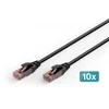 Digitus CAT6 U-UTP outdoor 10X 1M juodas (DK-1617-010-OD-10)