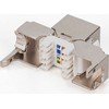 „Digitus Compact CAT 6A Keystone“ modulis, ekranuotas, montavimo jungtis be įrankių