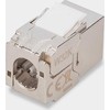 „Digitus Compact CAT 6A Keystone“ modulis, ekranuotas, montavimo jungtis be įrankių