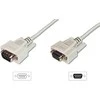 Digitus DB-9 - DB-9, 5m, Beish (AK-610203-050-E)