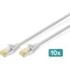 Digitus DIGITUS 10er CAT 6A S / FTP Patchkabel, 0.5m, žaidimas