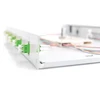 Digitus Digitus optinio pluošto sujungimų dėžutė – 1U – sukomplektuota – 6x LC APC DX – OS2