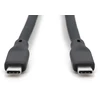 Digitus Digitus Kabelis silikonowy USB, USB4 wersja 2.0, USB 80 Gb/s, 1,5 m, juoda