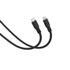 Digitus Digitus Kabelis silikonowy USB, USB4 wersja 2.0, USB 80 Gb/s, 1,5 m, juoda