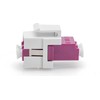 Digitus DIGITUS LWL Kupplung LC/LC Multimode-OM4 Dupl.Keystone-Modul