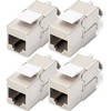 Digitus Digitus Módulo Keystone CAT 6A, revestido, sem ferramentas - 4 kst