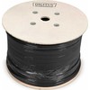 Digitus Professional Digitus U/UTP cat.6 PE kabelis lauko sausas juodas Fca DK-1611-V-5-OD /500m/