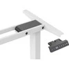 Elektra reguliuojamo aukščio stalo rėmas Assmann Electronic DIGITUS, 3 kojų, aukštis 72–120 cm, maks. 120 kg, Baltas
