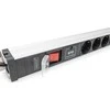 DIGITUS PDU 1HE 12xSchuko 16A Ausgnge 230V/16A juodas