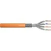 Assmann Electronic DIGITUS Montavimo kabelis cat.7 S/FTP B2ca vientisas laidas AWG 23/1 LSOH 500m oranžinis ritė