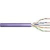Assmann Electronic DIGITUS Montavimo kabelis cat.6 U/UTP Dca vientisas laidas AWG 23/1 LSOH 50m violetinis