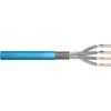 Assmann Electronic DIGITUS Montavimo kabelis kat.6A S/FTP Eca kietas laidas AWG 23/1 LSOH 100m mėlynas folija