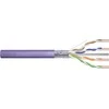 Assmann Electronic DIGITUS montavimo kabelis cat.6, F/UTP, Dca, vientisas laidas, AWG 23/1, LSOH, 100m, violetinis, folijuotas