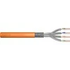 Assmann Electronic DIGITUS Montavimo kabelis kat.7 S/FTP Dca vientisas laidas AWG 23/1 LSOH 50m oranžinis folija