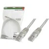DIGITUS UTP LAN laidas, pleistras, 1,5m, pilkas, 2xRJ45, DK-1511-015