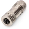 Digitus Lizdas M12 X-kodowane, konfigurowalne na miejscu, IP67, Cat.6A