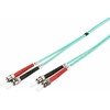 Digitus LWL Patchk., ST / ST Multimode 50 / 125 μ, Duplex 10 m, Kl. OM3