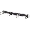 Assmann Electronic DIGITUS DN-97668 1U kabelių valdymo skydelis su šepečiu 4xplieniniai žiedai 40x75mm pilkas RAL 7035