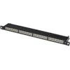 „Digitus Patch panel“ 19 "1U 24x RJ45 LSA cat.6 (DN-91624S- SL-SH)