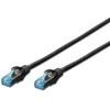 Digitus Patricor CAT 5E SF / UTP, 2m, Juodas (DK- 1531-020 / BL)