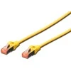 Digitus Patrikas CAT6, S-FTP, 0,5 m, geltona, 10 vienetų (DK- 1644 -005- Y- 10)