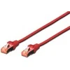 Digitus Patchcord CAT6, S-FTP, 5m, raudona, 10 vnt (DK-1644-050-R-10)