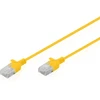 Digitus Patchcord Slim Cat.6 U/UTP LSZH 1m geltona (DK-1618-010S-Y)