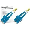 Assmann Electronic DIGITUS LWL patchable SC/SC 09/125um 2m singlemode Duplex be halogenų su geltonu protokolu