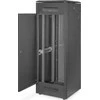 DIGITUS Netzwerkschrank Unique 32HE 1609x600x600mm juodas (Speditionsversand)