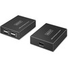 Digitus USB ilgintuvas, USB 2.0, 4x USB-A prievadai, 150 m